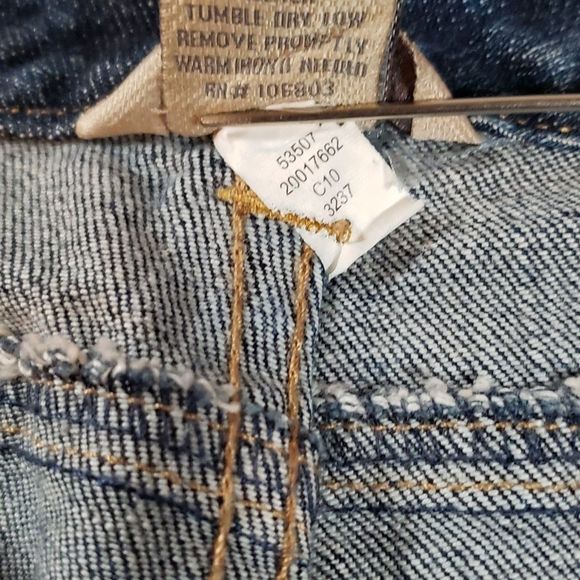 Duluth Trading Company‎ Flex Work Curvy Bootcut Denim Jeans 53507 Size 6 x 33 - Picture 4 of 9